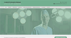 Desktop Screenshot of chrispring.com